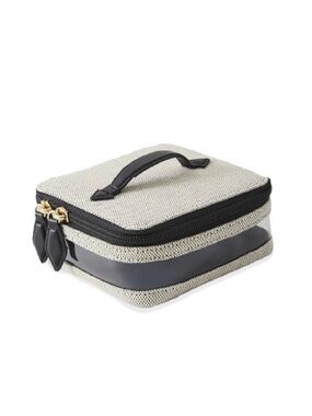 NEW PARAVEL mini see-all vanity case in Black